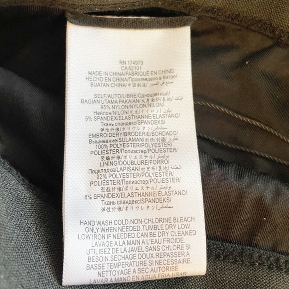 BCBGMaxAzria Black Sequin Leggings Size XXS - Picture 4 of 8